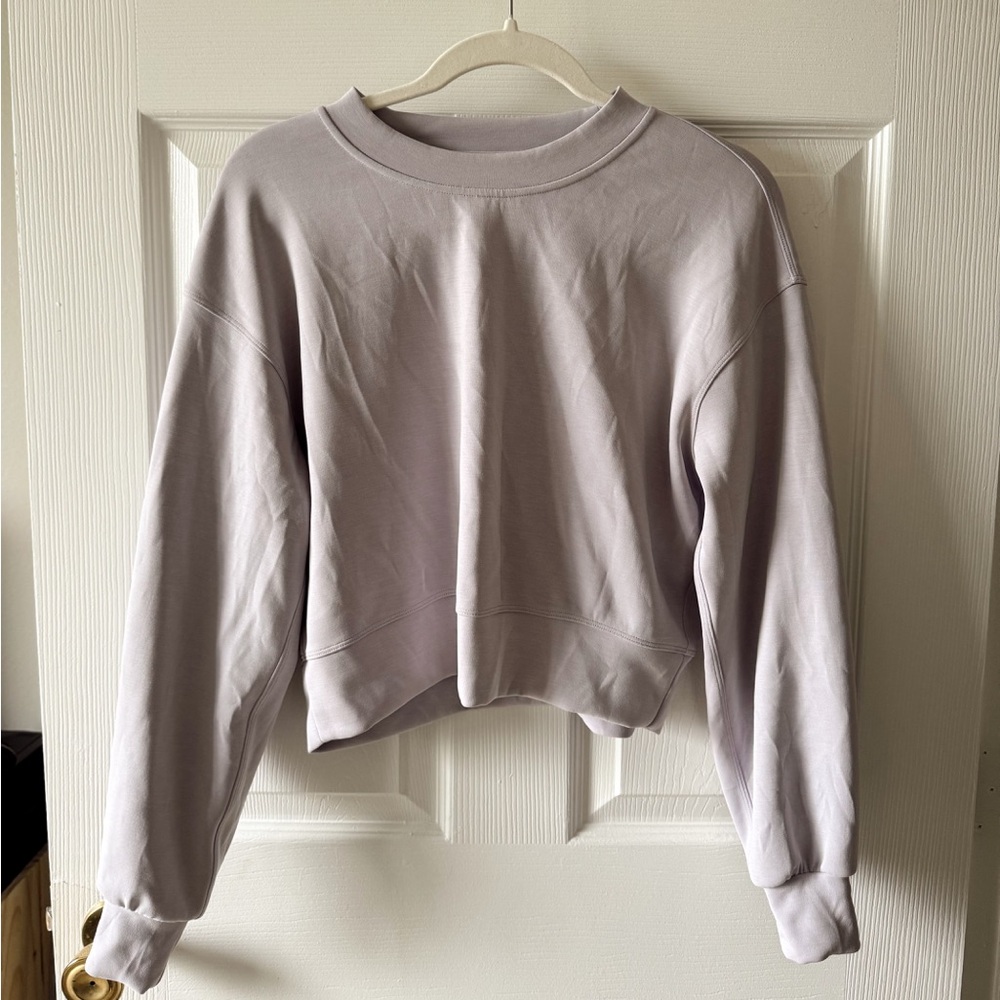 Lululemon Lavender Softstreme Crewneck